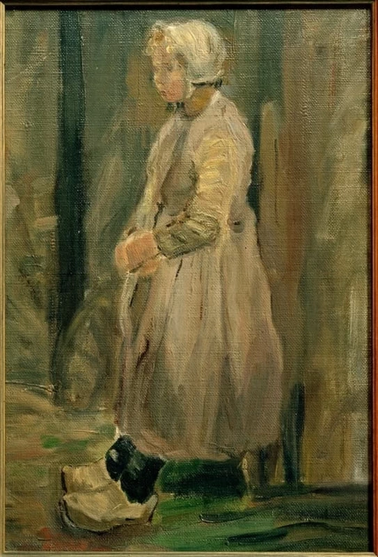 Figlia del pescatore olandese (Zandvoort), 1882